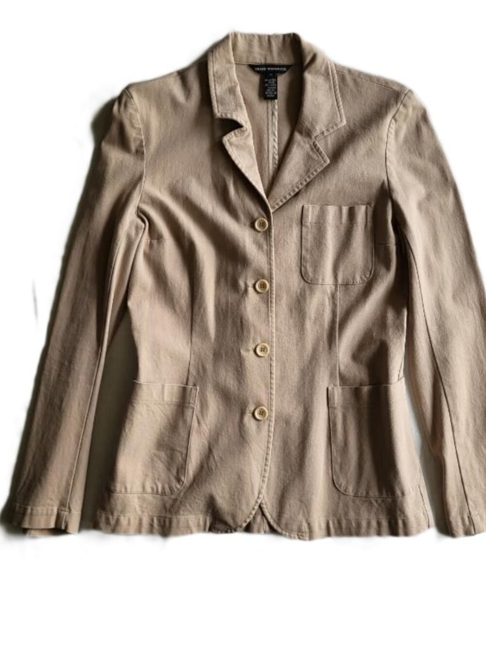 Club Monaco Cotton Blazer with Patch Pockets - size 10